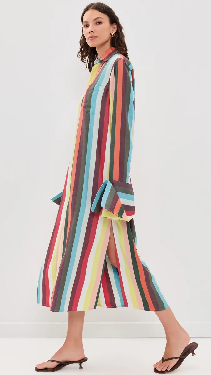 Marrakshi Life The XL French Cuff Shirt Dress | Thumbnail 4 Marrakshi Life The XL French Cuff Shirt Dress | Thumbnail 4