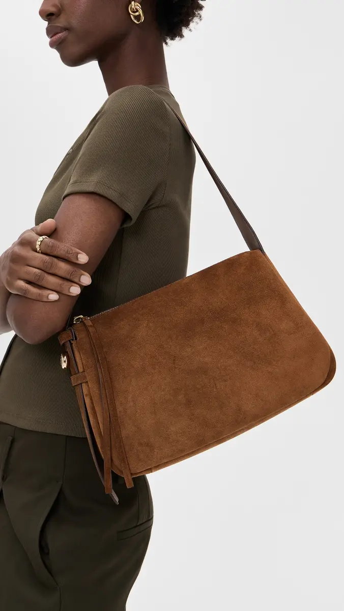 Tory Burch Romy Suede Shoulder Bag | Thumbnail 3
