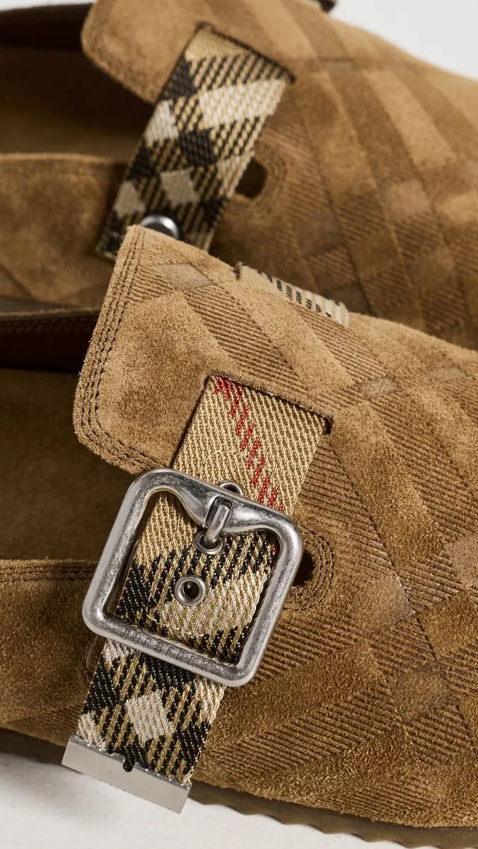 Burberry Suede Urchin Clogs | Thumbnail 6 Burberry Suede Urchin Clogs | Thumbnail 6