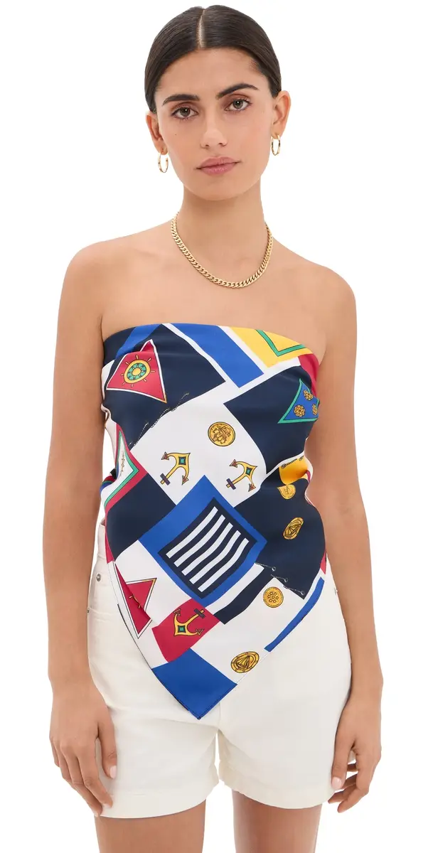 SEROYA Hark Satin Top Regatta | Image 1 SEROYA Hark Satin Top Regatta | Image 1