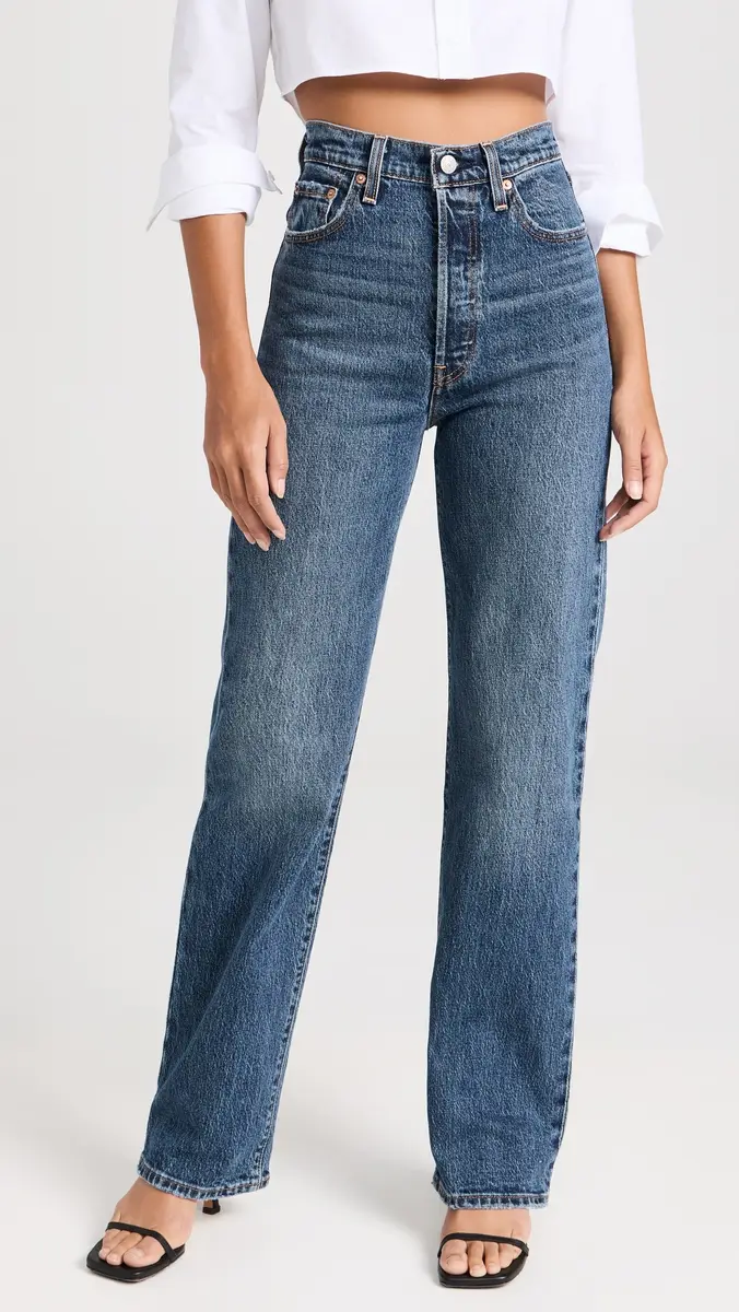 Levi's Ribcage Full Length Jeans | Thumbnail 2 Levi's Ribcage Full Length Jeans | Thumbnail 2