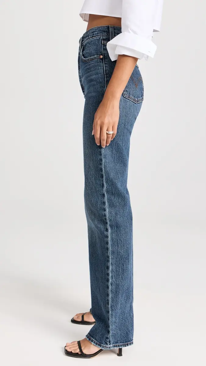 Levi's Ribcage Full Length Jeans | Thumbnail 4 Levi's Ribcage Full Length Jeans | Thumbnail 4