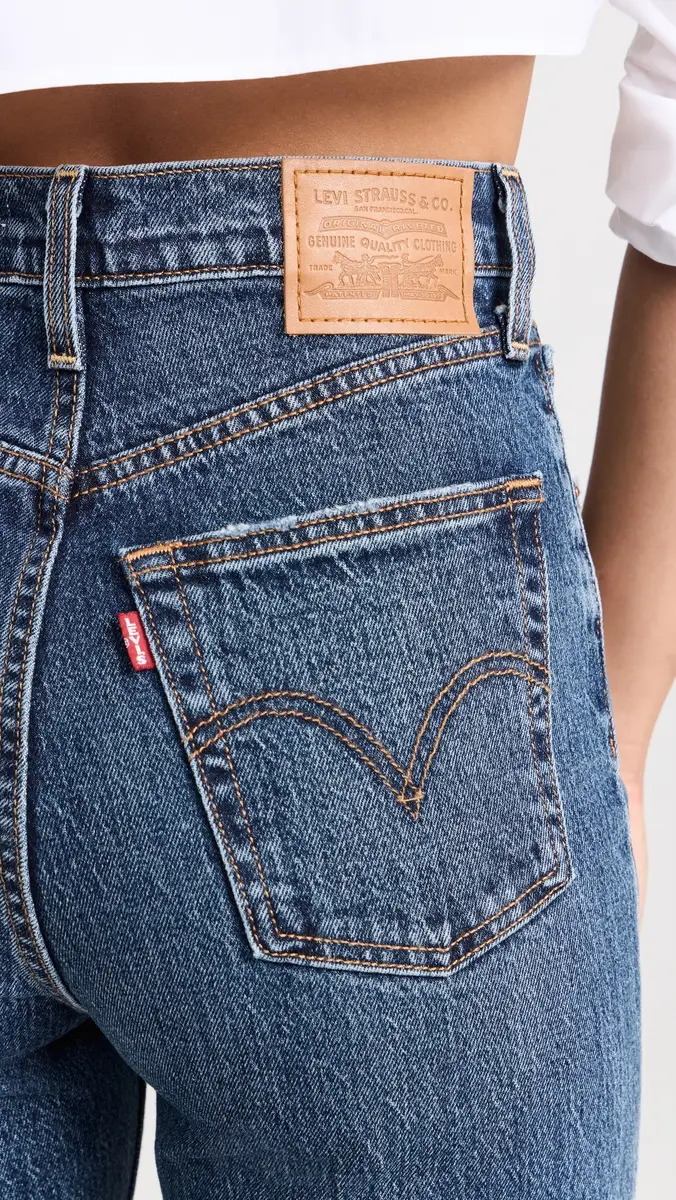 Levi's Ribcage Full Length Jeans | Thumbnail 6 Levi's Ribcage Full Length Jeans | Thumbnail 6