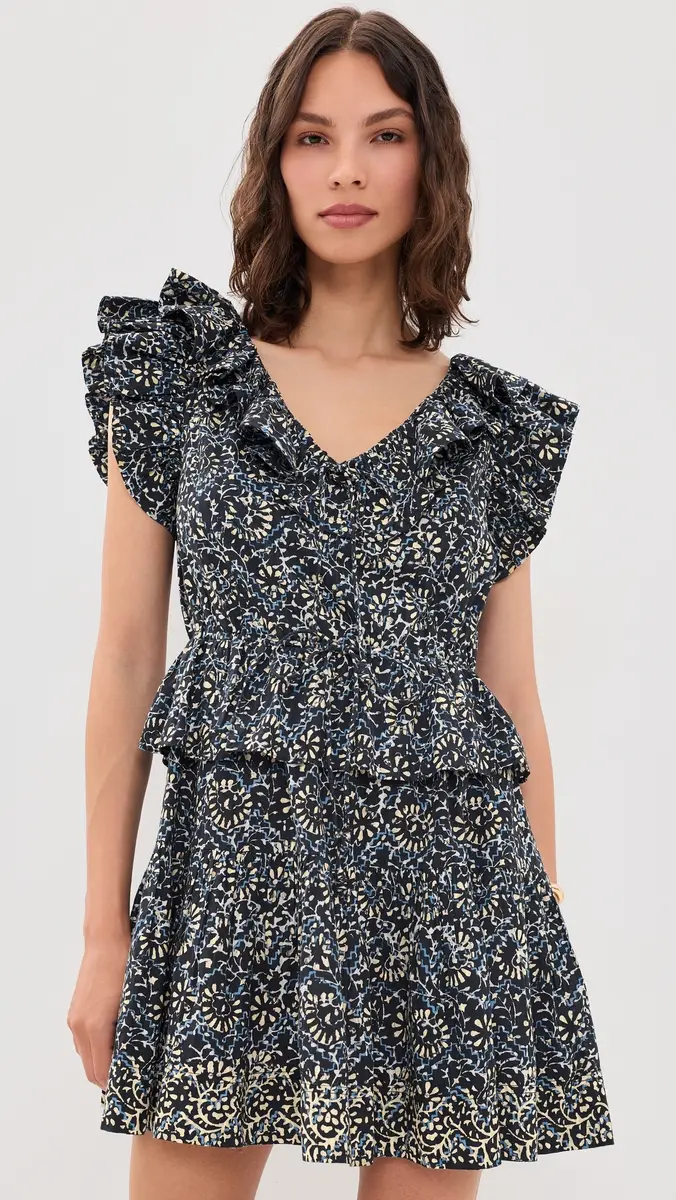 Ulla Johnson Celie Cotton Mini Dress | Thumbnail 2