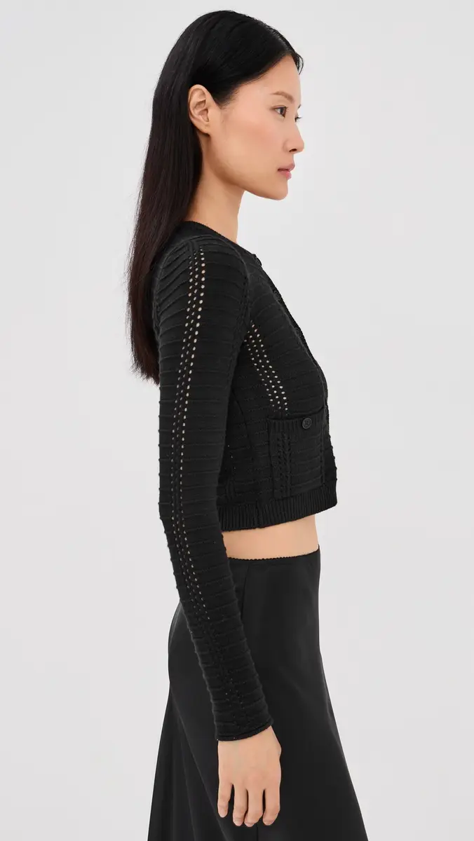 Sablyn Charlotte Slim Crewneck Cardigan | Thumbnail 4 Sablyn Charlotte Slim Crewneck Cardigan | Thumbnail 4