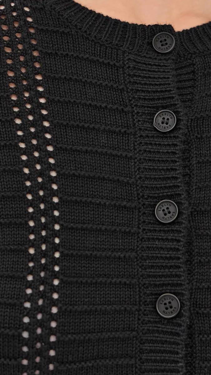 Sablyn Charlotte Slim Crewneck Cardigan | Thumbnail 6 Sablyn Charlotte Slim Crewneck Cardigan | Thumbnail 6