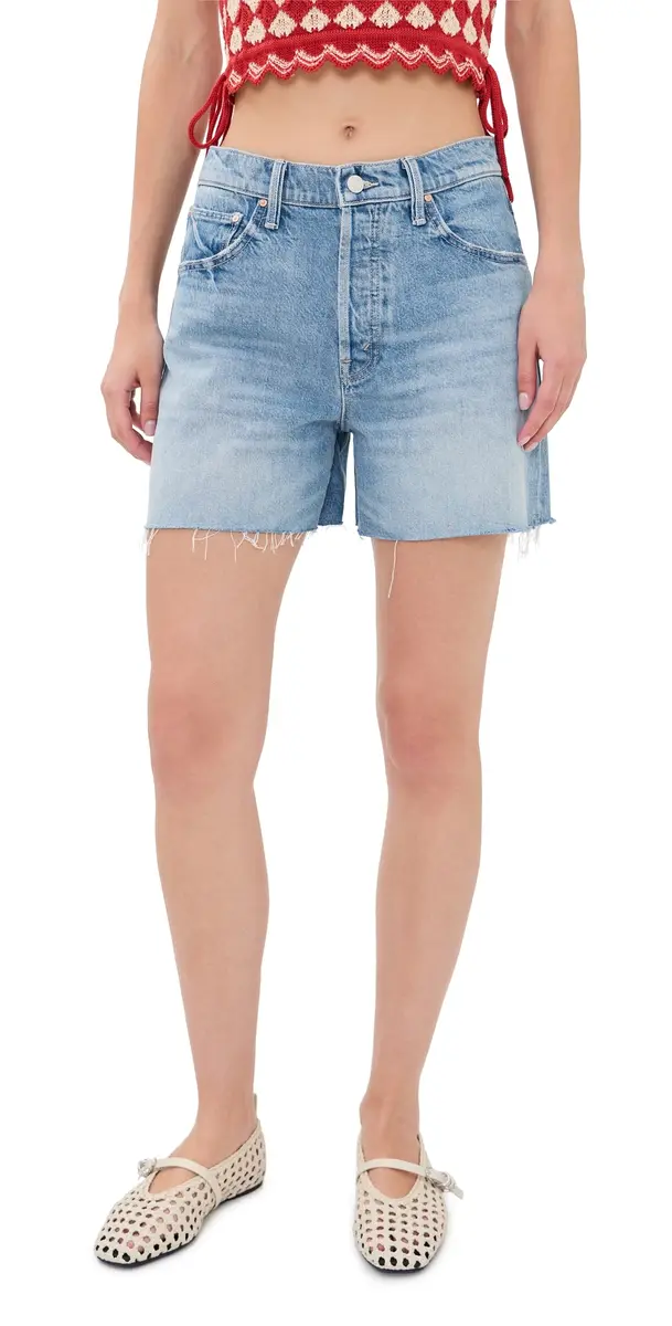 Mother The Extra Mile Fray Shorts Head Rush 29 | Image 1 Mother The Extra Mile Fray Shorts Head Rush 29 | Image 1
