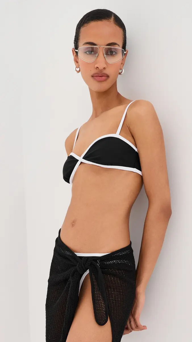 LE BOP Tamera Colorblock Bikini Top | Thumbnail 2