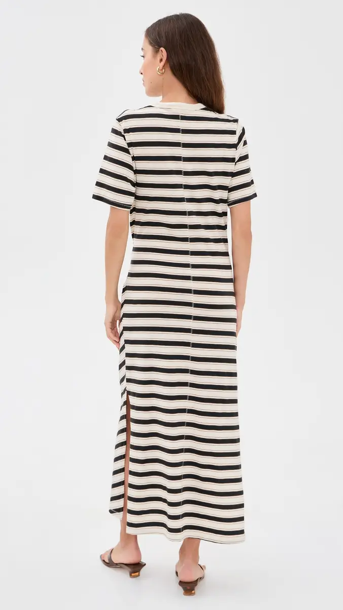 rag & bone The Slub Stripe Tee Midi Dress | Thumbnail 3 rag & bone The Slub Stripe Tee Midi Dress | Thumbnail 3