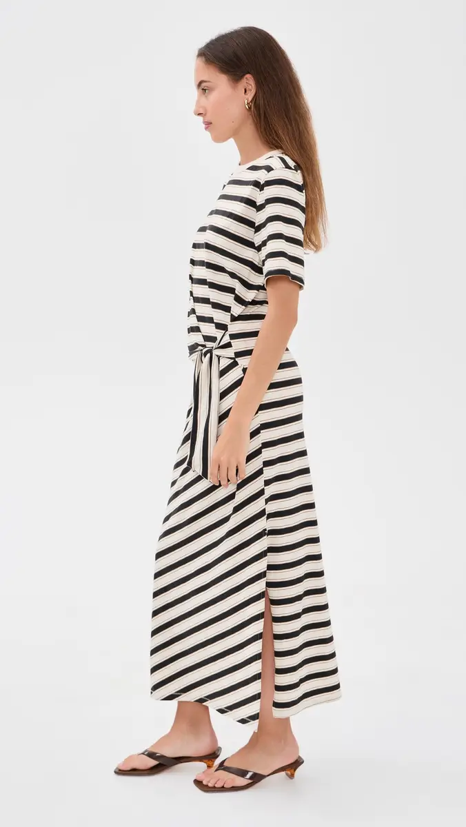 rag & bone The Slub Stripe Tee Midi Dress | Thumbnail 4 rag & bone The Slub Stripe Tee Midi Dress | Thumbnail 4