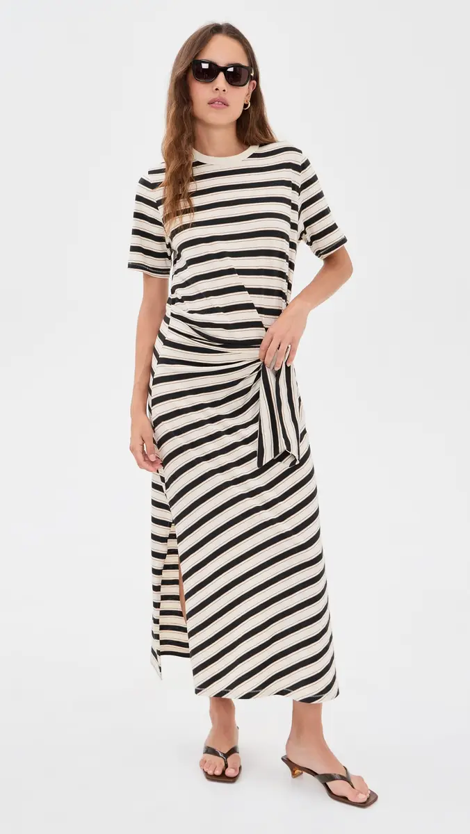 rag & bone The Slub Stripe Tee Midi Dress | Thumbnail 5 rag & bone The Slub Stripe Tee Midi Dress | Thumbnail 5