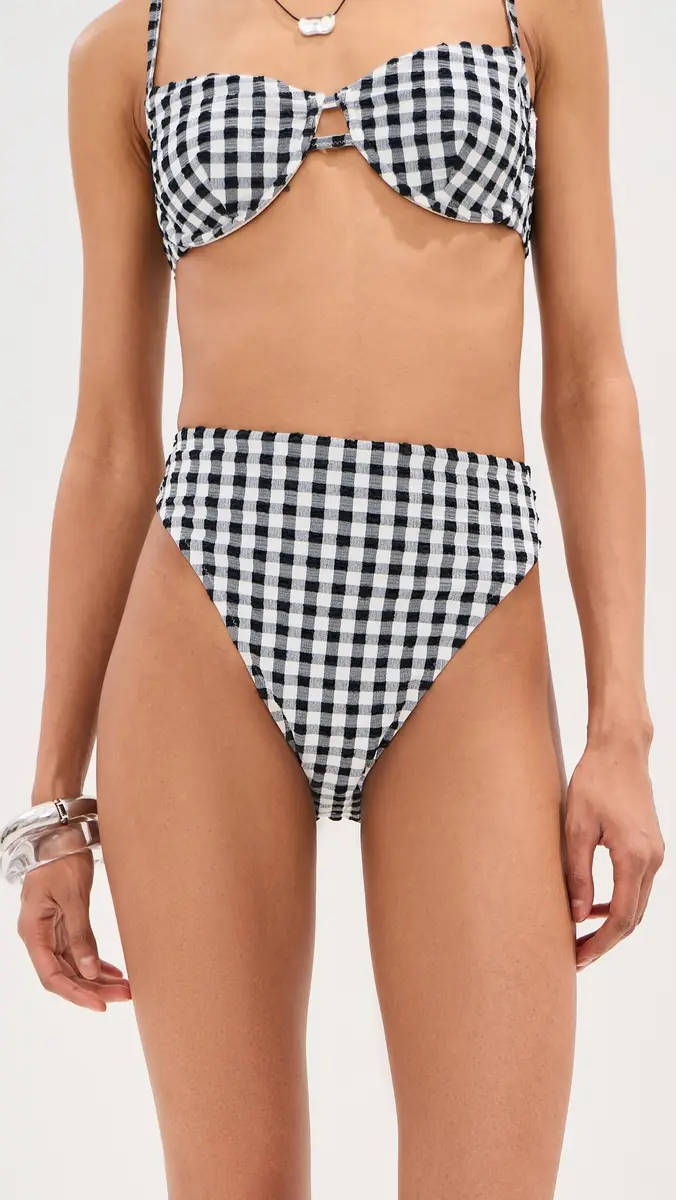 LE BOP High Waisted Bikini Bottoms | Thumbnail 6