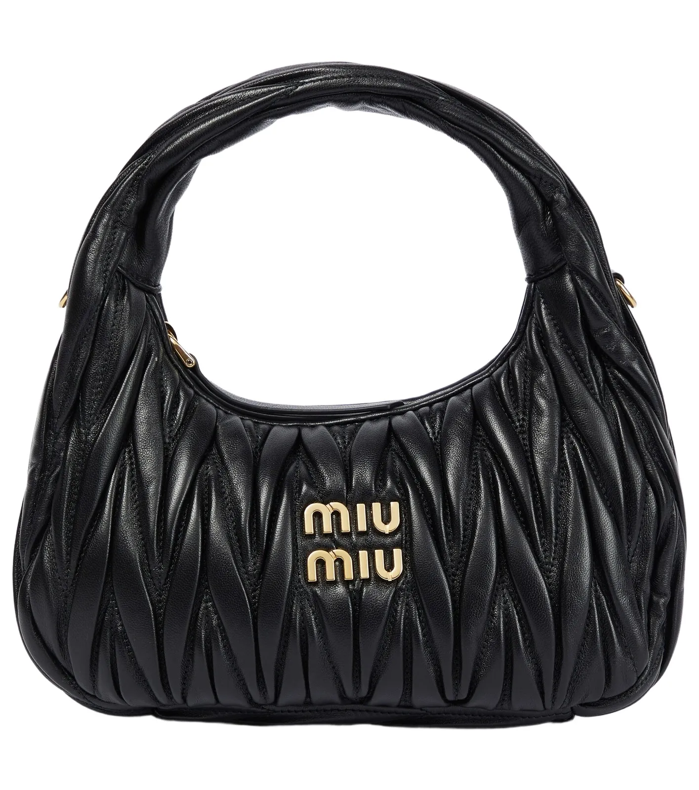 Miu Wander matelassé leather shoulder bag Miu Wander matelassé leather shoulder bag