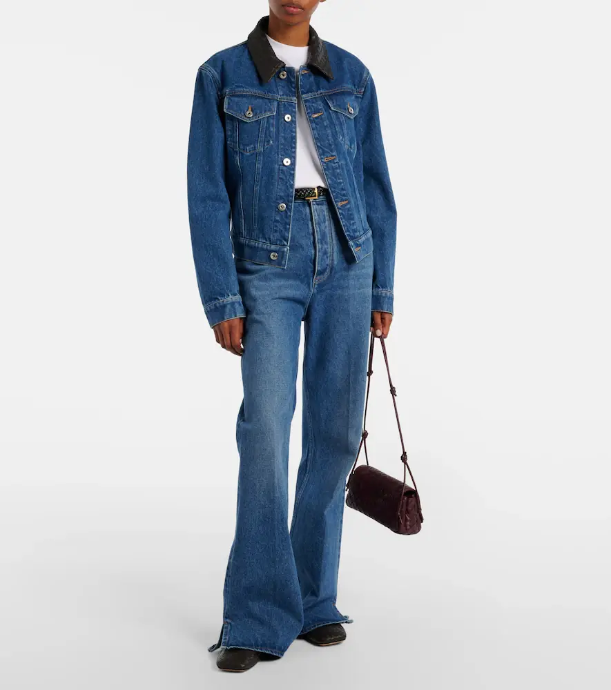 Bottega Veneta Intrecciato denim jacket | Thumbnail 5 Bottega Veneta Intrecciato denim jacket | Thumbnail 5