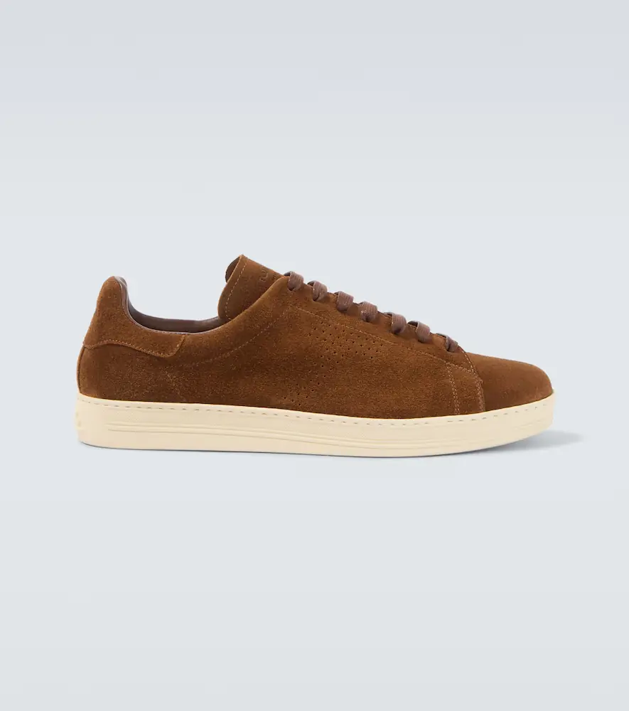 Tom Ford Warwick perforated suede sneakers | Thumbnail 6