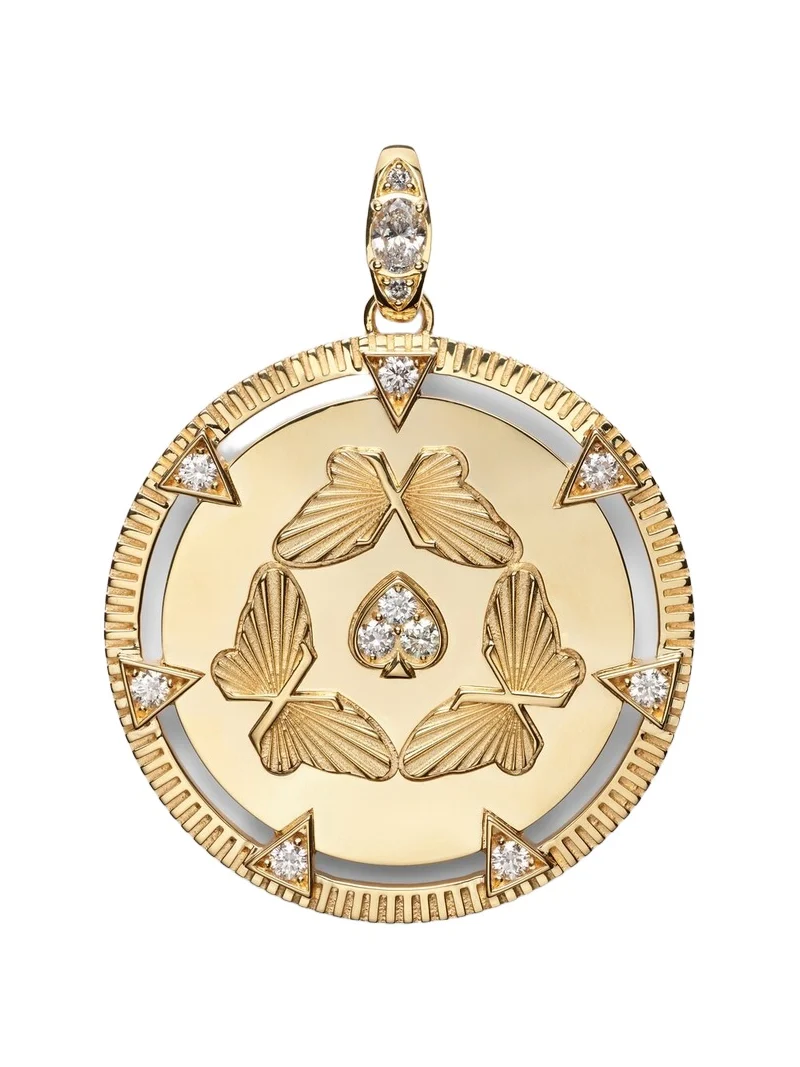 Reverie Oversized 18k gold pendant with diamonds Reverie Oversized 18k gold pendant with diamonds
