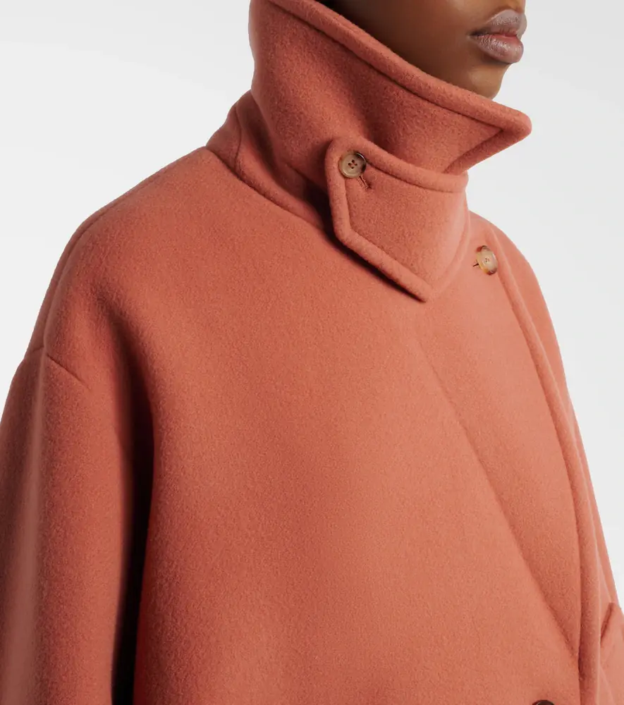 Chloe Chloé Oversized wool-blend peacoat | Thumbnail 5 Chloe Chloé Oversized wool-blend peacoat | Thumbnail 5