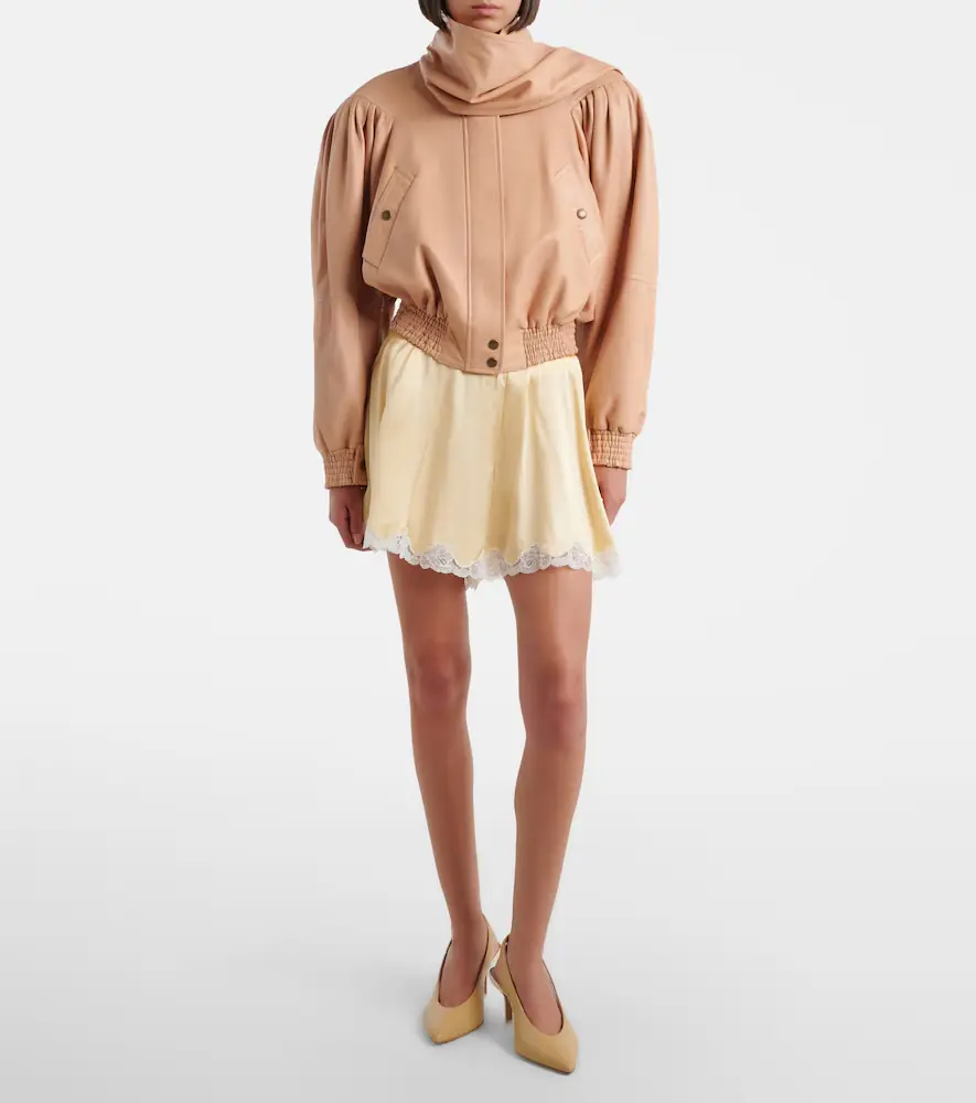 Chloe Chloé Silk satin shorts | Thumbnail 2