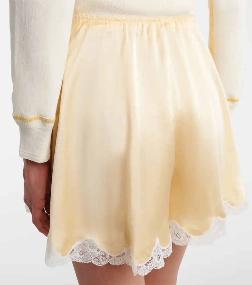 Chloe Chloé Silk satin shorts | Thumbnail 4