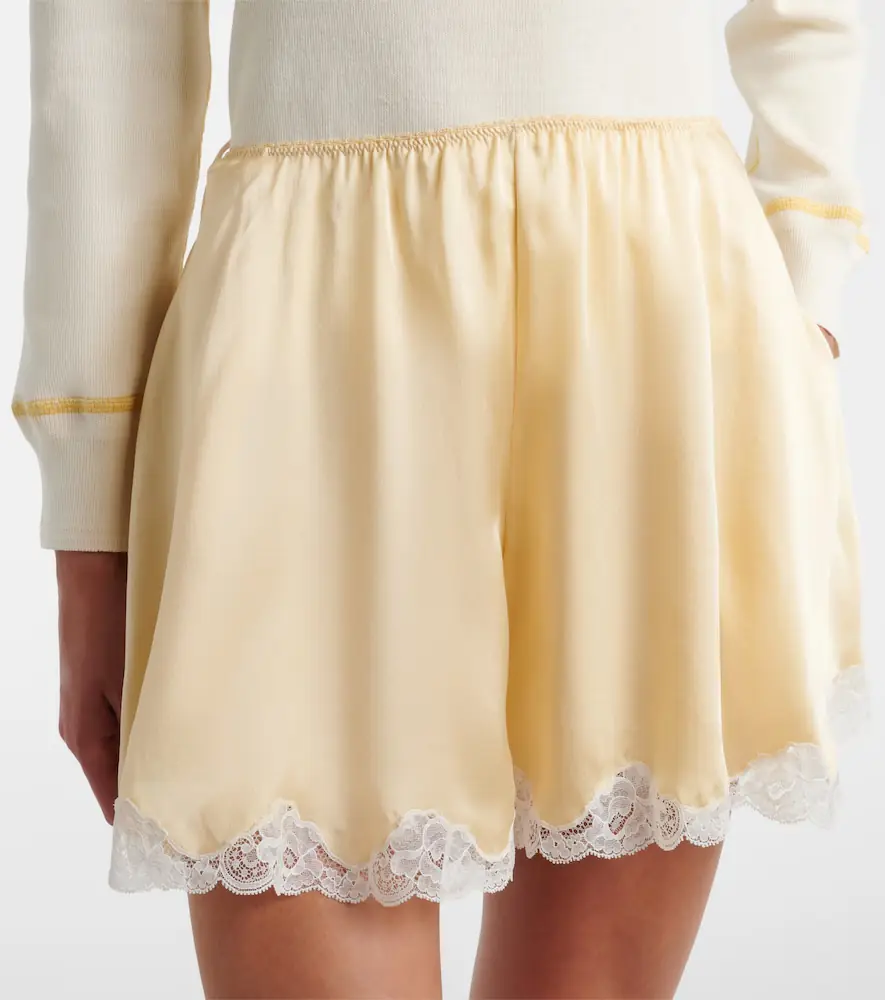 Chloe Chloé Silk satin shorts | Thumbnail 5