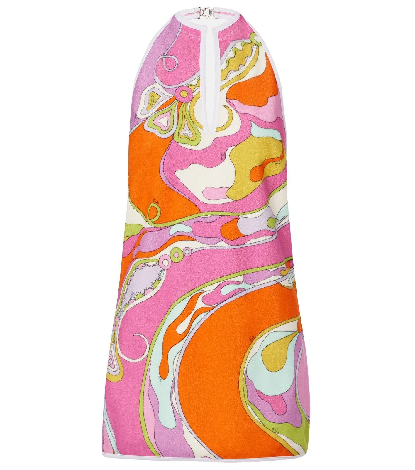 Orchidee cotton-blend terry minidress Orchidee cotton-blend terry minidress