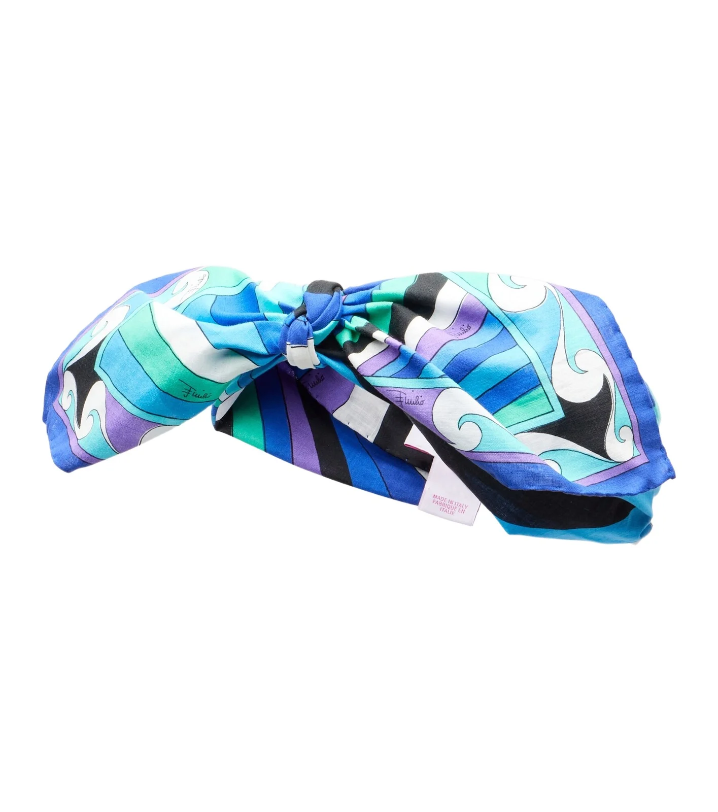 Iride bow-detail cotton muslin headband Iride bow-detail cotton muslin headband