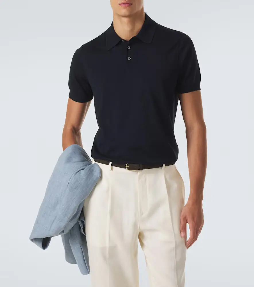 dunhill Cotton and silk sweater | Thumbnail 2 dunhill Cotton and silk sweater | Thumbnail 2
