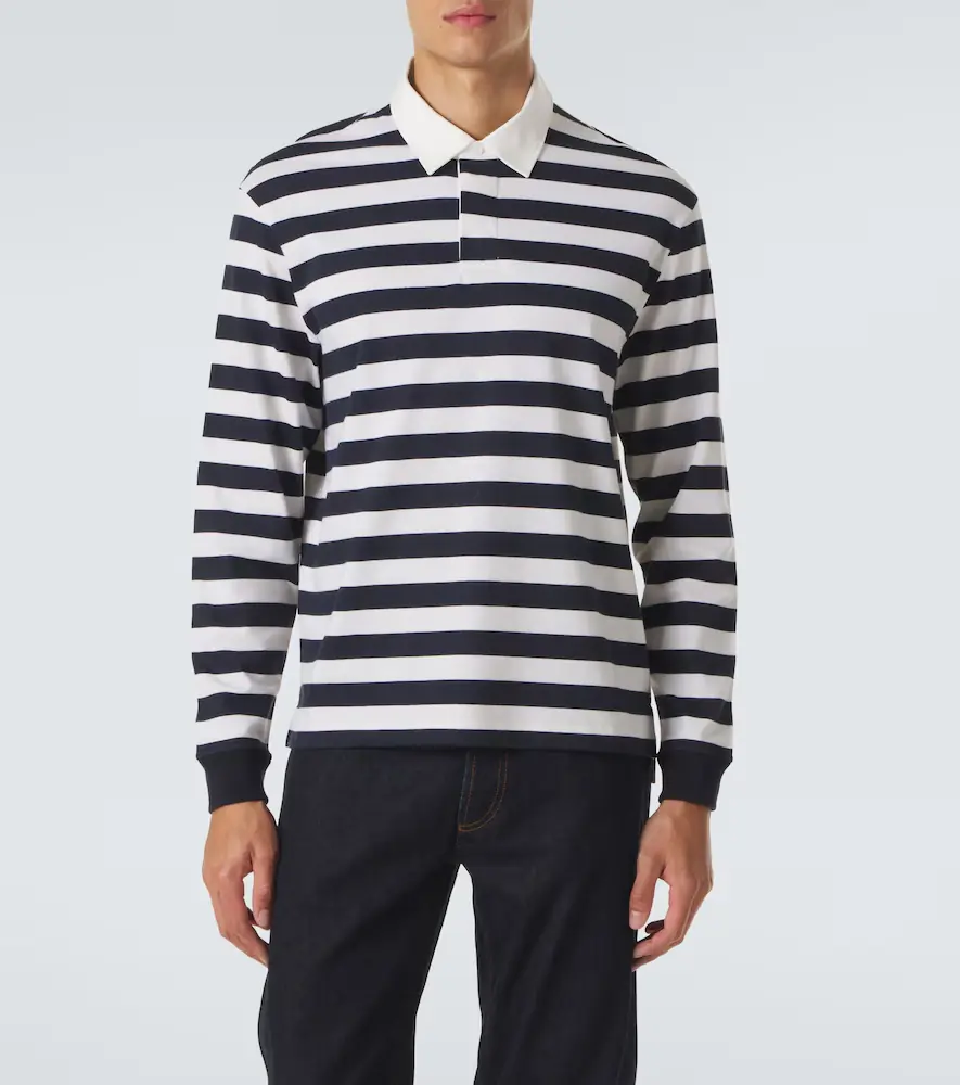 dunhill Cotton and cashmere polo shirt | Thumbnail 3 dunhill Cotton and cashmere polo shirt | Thumbnail 3