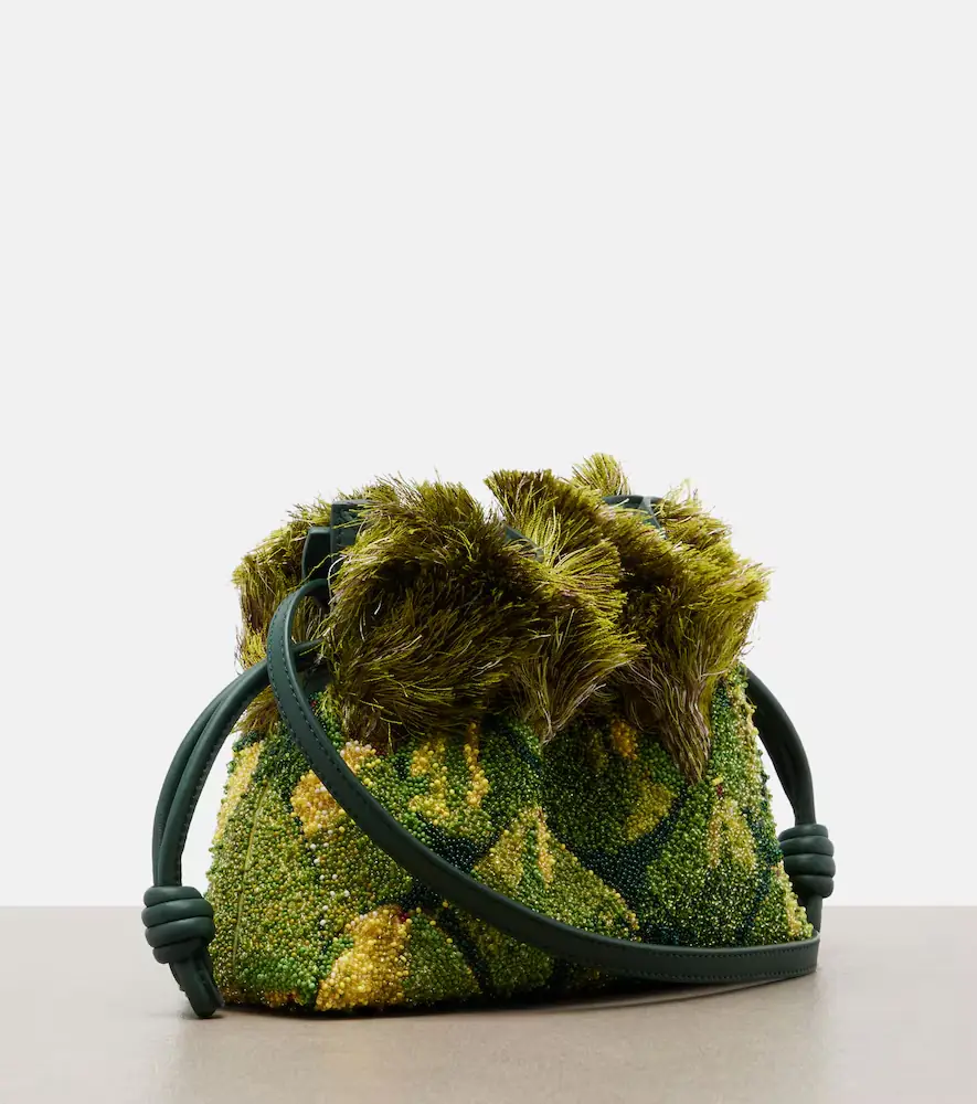 Loewe Paula's Ibiza Flamenco Mini beaded clutch | Thumbnail 4
