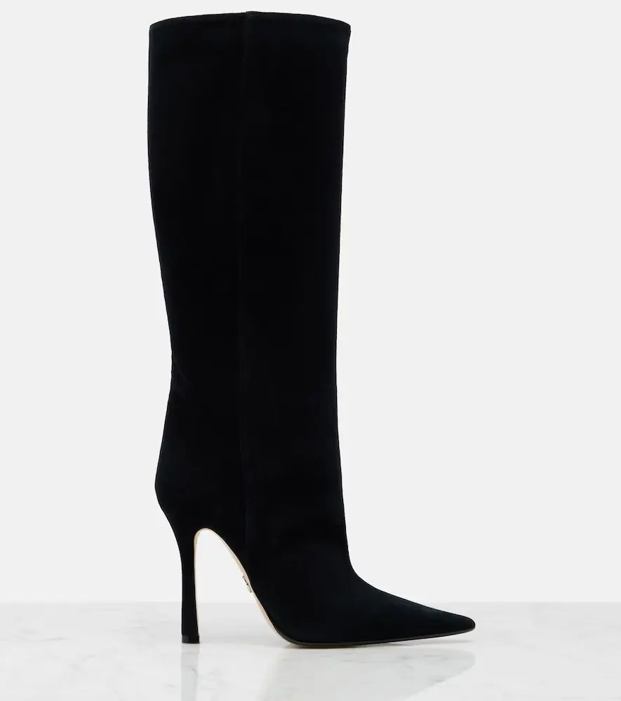 Gucci Naomi suede knee-high boots | Thumbnail 2 Gucci Naomi suede knee-high boots | Thumbnail 2