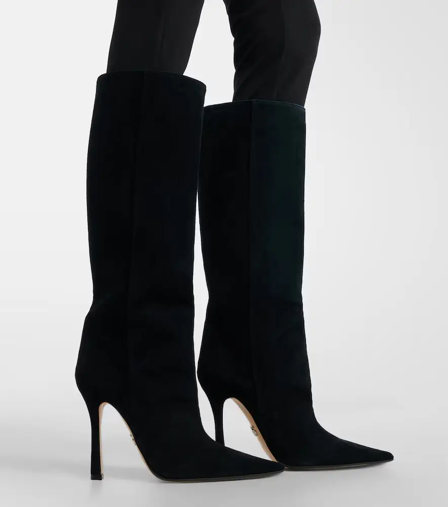 Gucci Naomi suede knee-high boots | Thumbnail 5 Gucci Naomi suede knee-high boots | Thumbnail 5