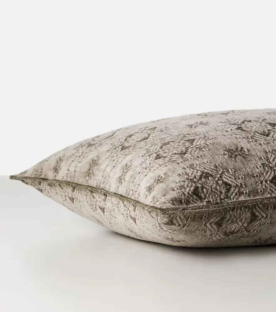 Maison de Vacances Cotton-blend jacquard cushion | Thumbnail 5 Maison de Vacances Cotton-blend jacquard cushion | Thumbnail 5