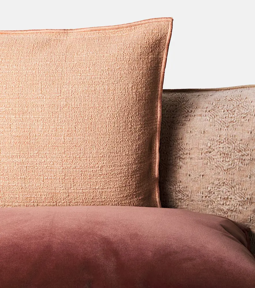 Maison de Vacances Cotton-blend canvas cushion | Thumbnail 2 Maison de Vacances Cotton-blend canvas cushion | Thumbnail 2