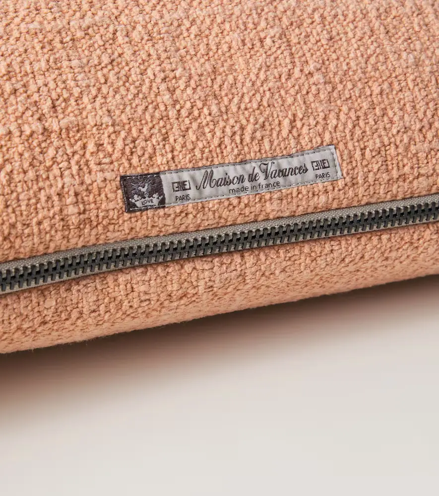 Maison de Vacances Cotton-blend canvas cushion | Thumbnail 4 Maison de Vacances Cotton-blend canvas cushion | Thumbnail 4