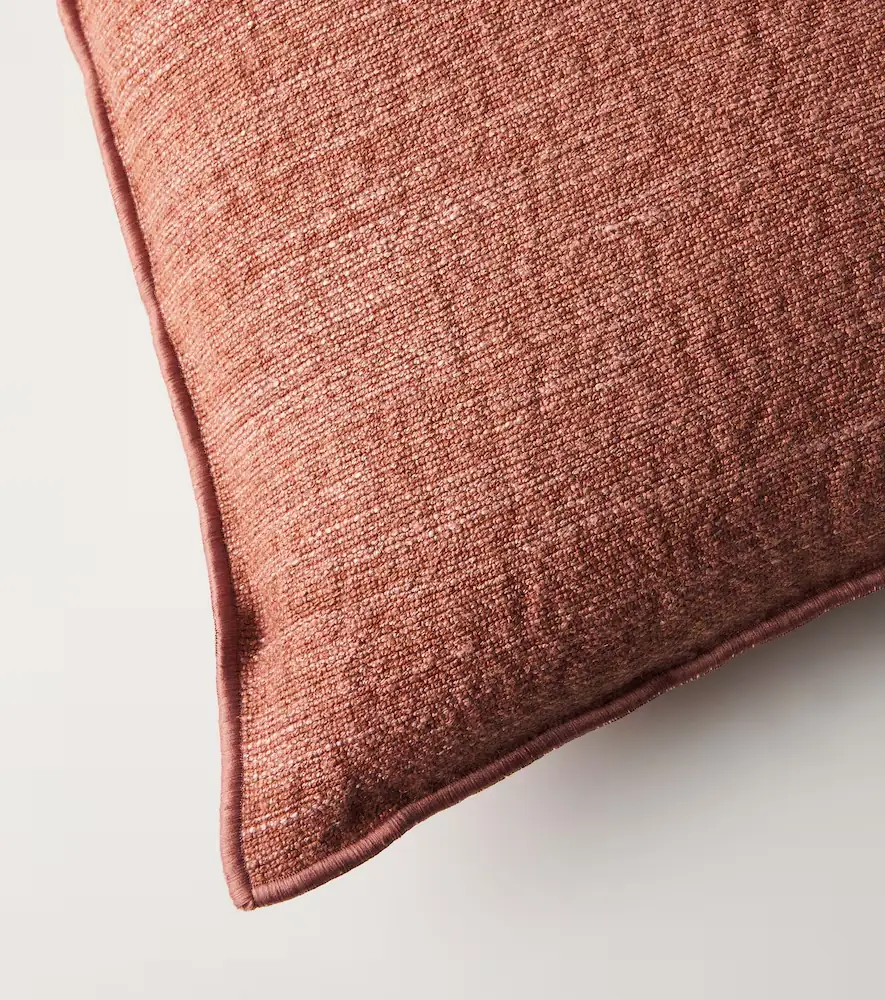Maison de Vacances Linen-blend canvas cushion | Thumbnail 2