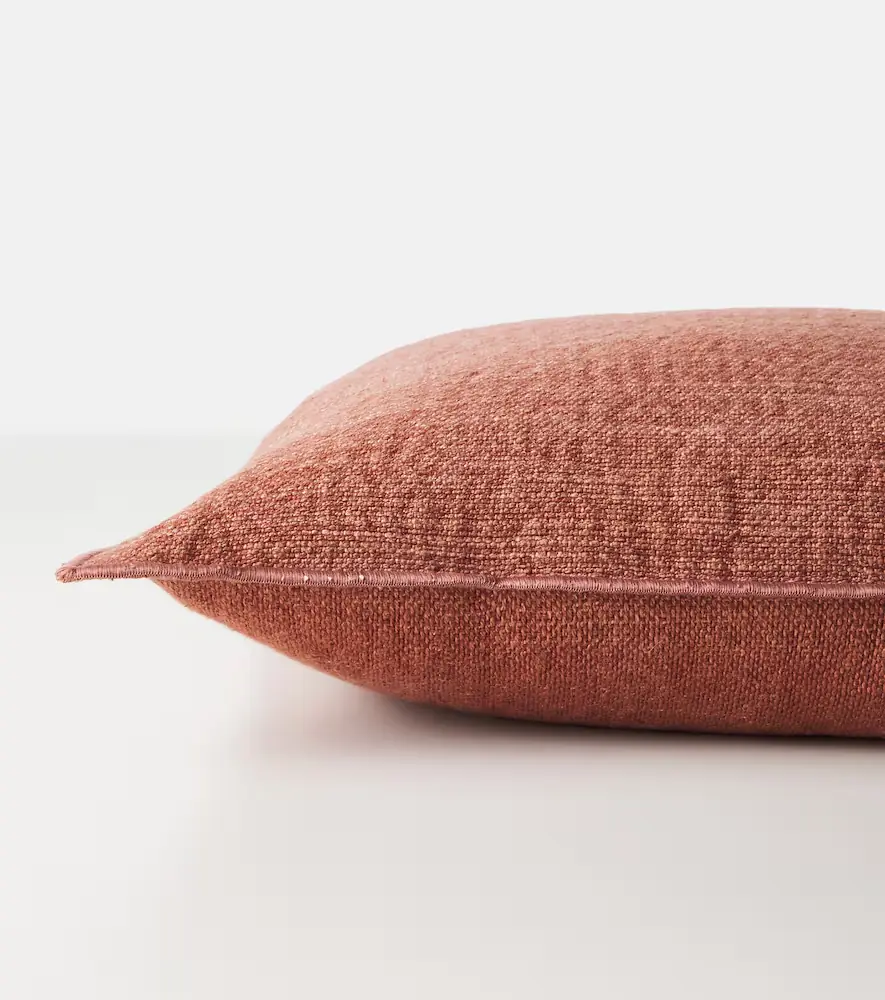 Maison de Vacances Linen-blend canvas cushion | Thumbnail 4
