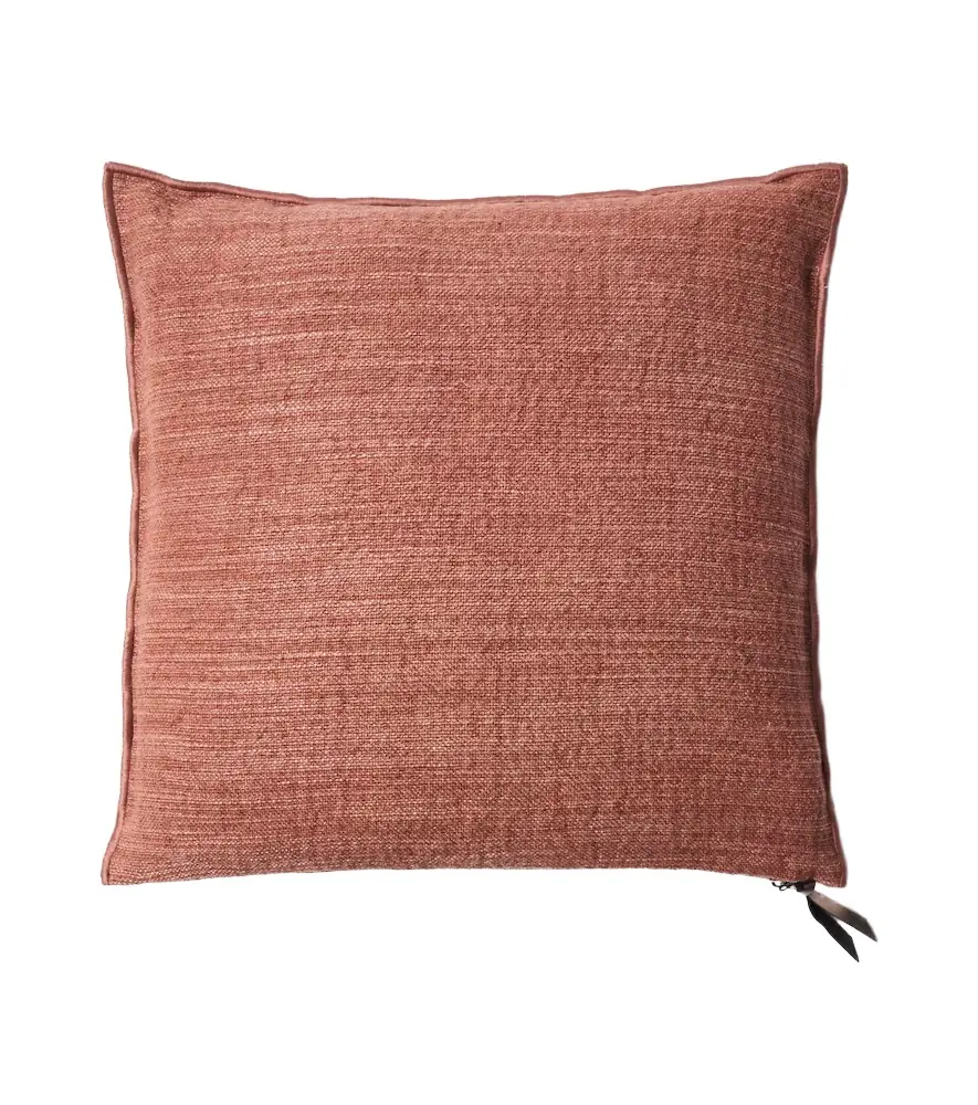 Maison de Vacances Linen-blend canvas cushion
