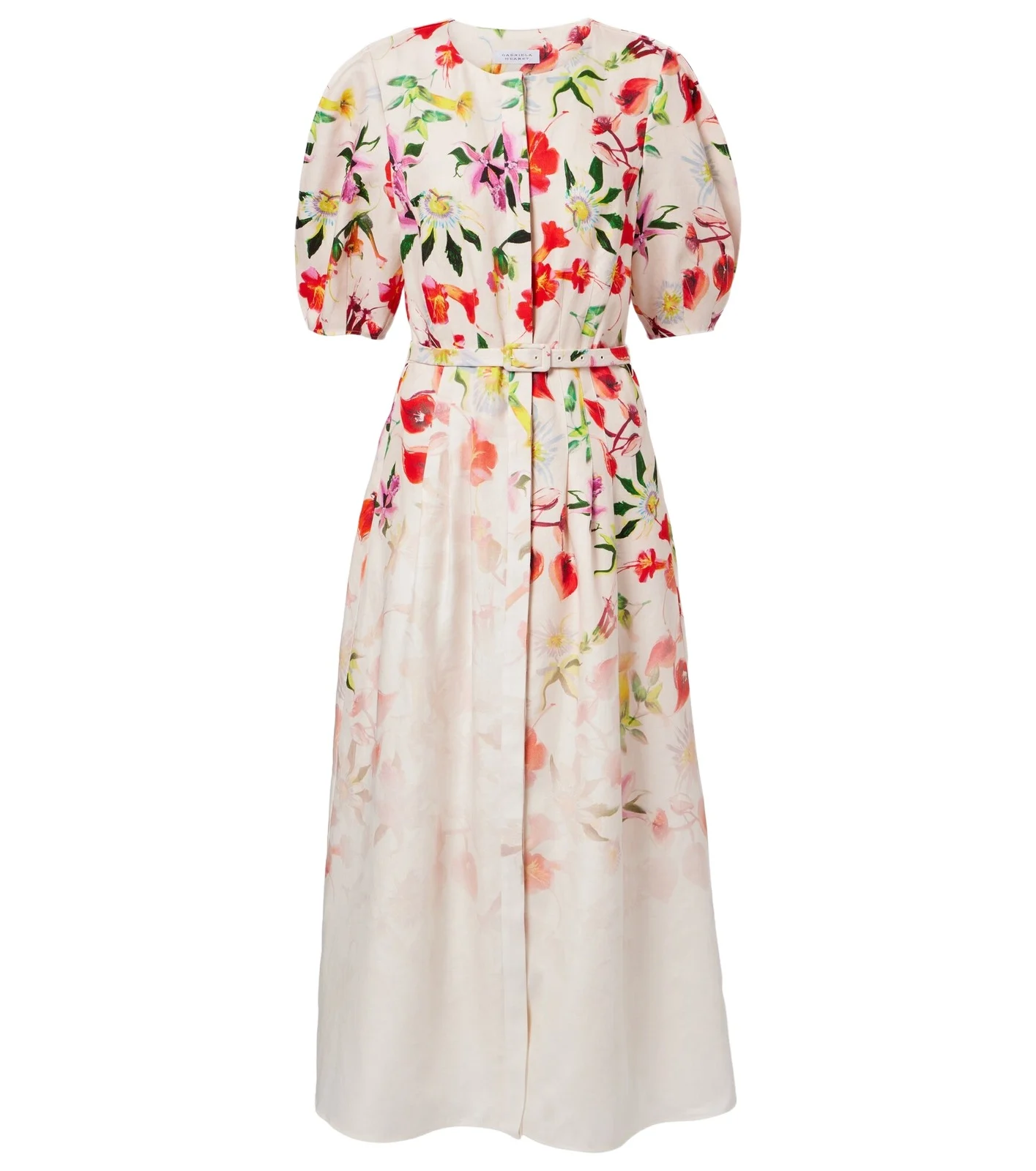 Ignis floral linen midi dress Ignis floral linen midi dress