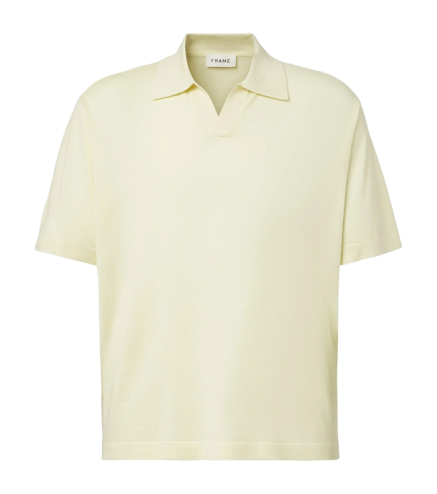 Wool and cashmere polo shirt