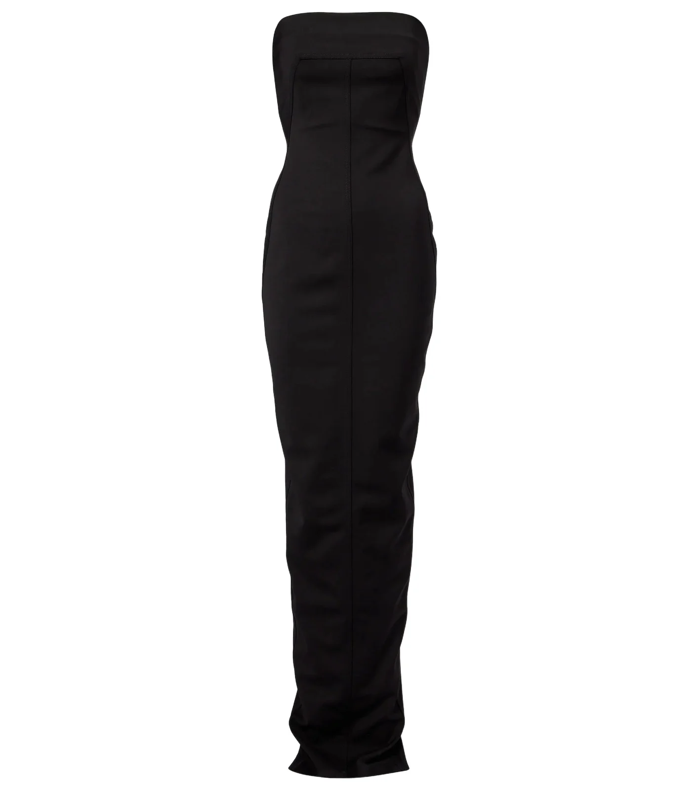 Wool-blend bustier gown Wool-blend bustier gown