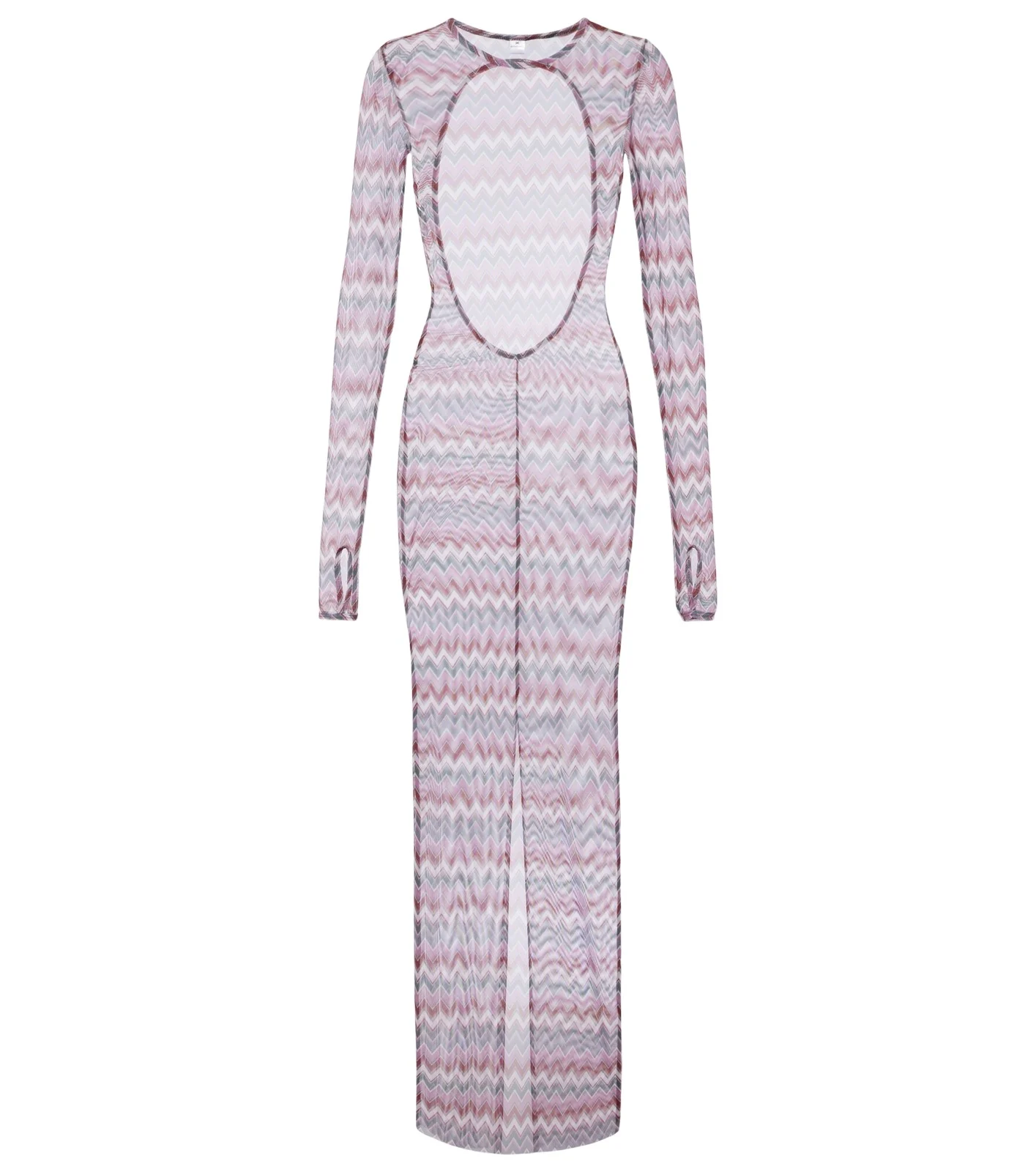 Renne printed cotton maxi dress