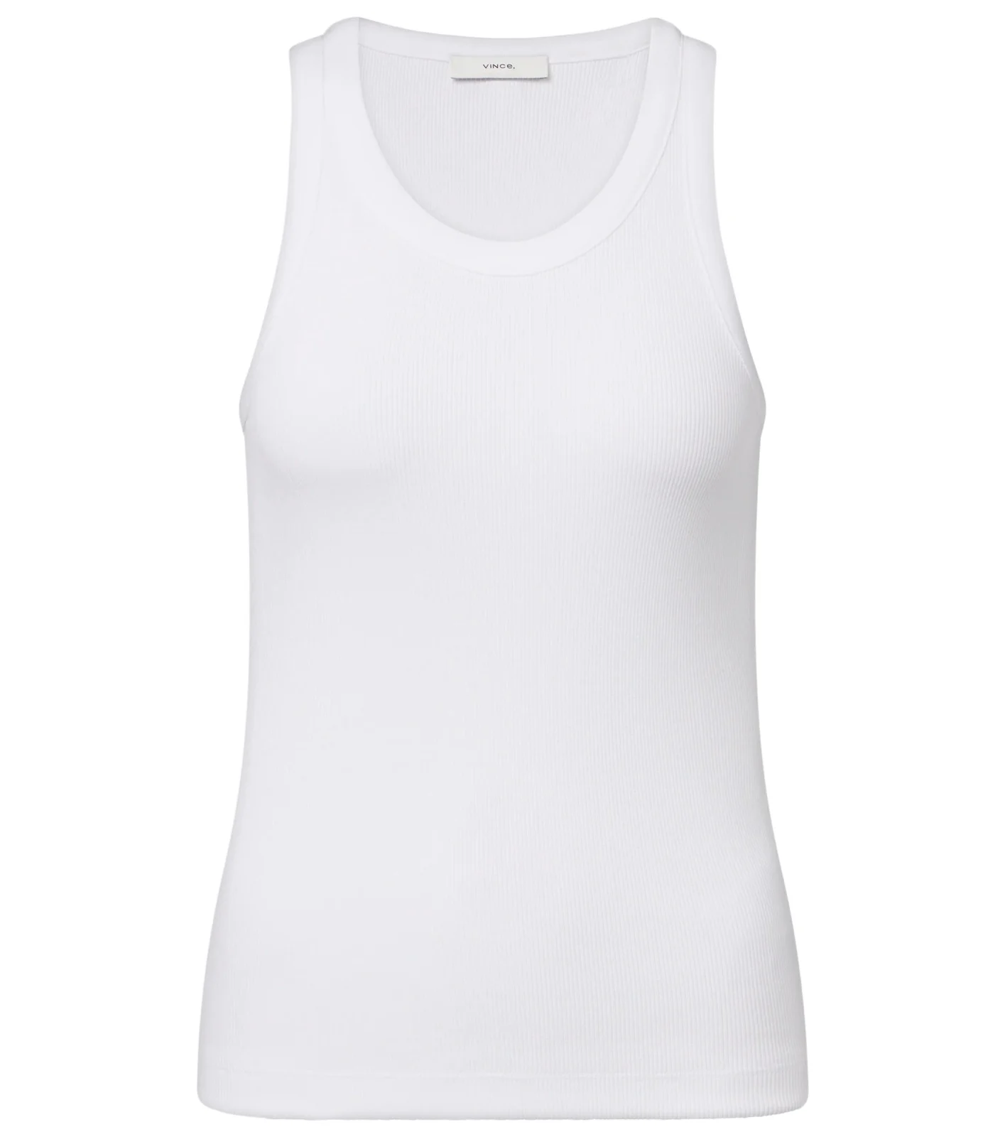 Ribbed-knit jersey tank top Ribbed-knit jersey tank top