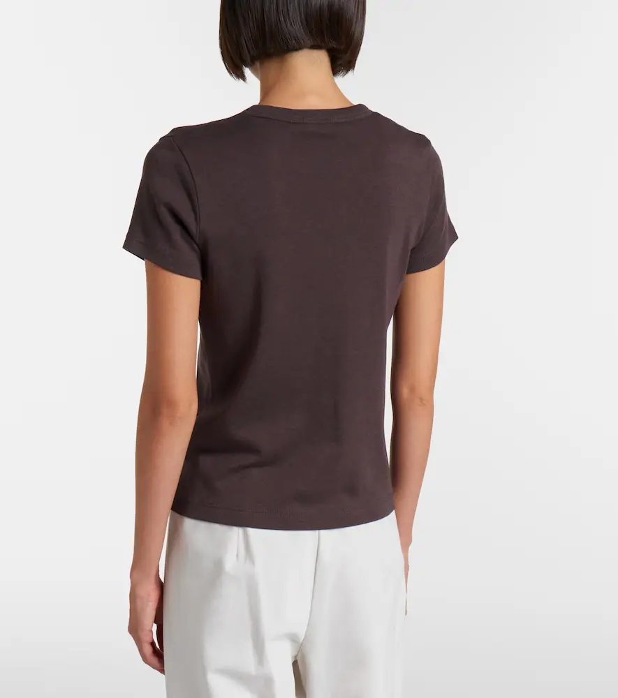 Vince '90s Shrunken cotton-blend T-shirt | Thumbnail 4