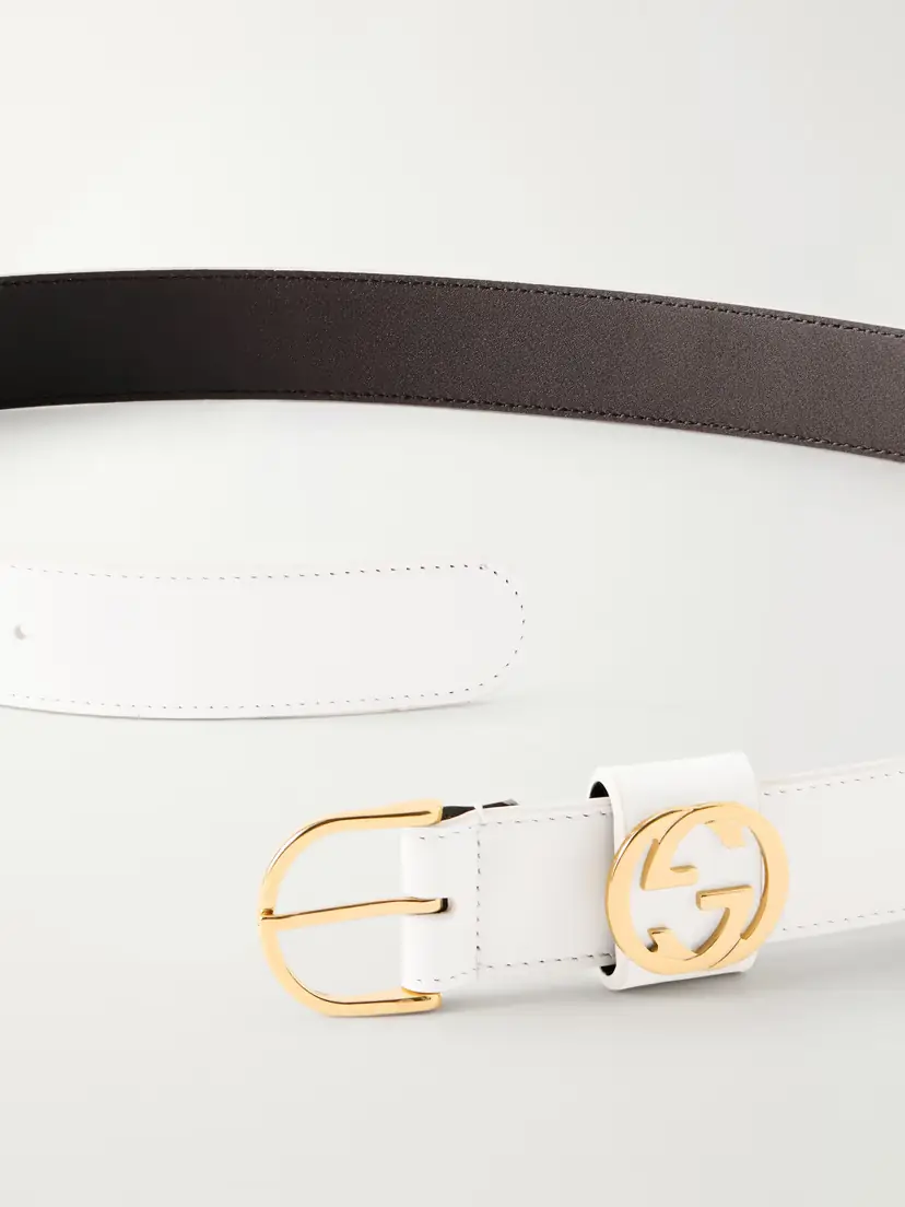 Gucci Logo-embellished Leather Belt | Thumbnail 3 Gucci Logo-embellished Leather Belt | Thumbnail 3