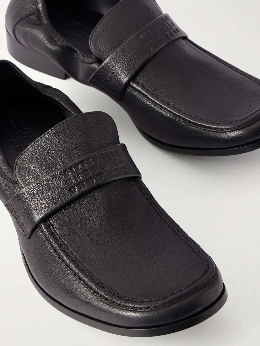 MM6 MAISON MARGIELA Leather Penny Loafers - Unknown | Thumbnail 5