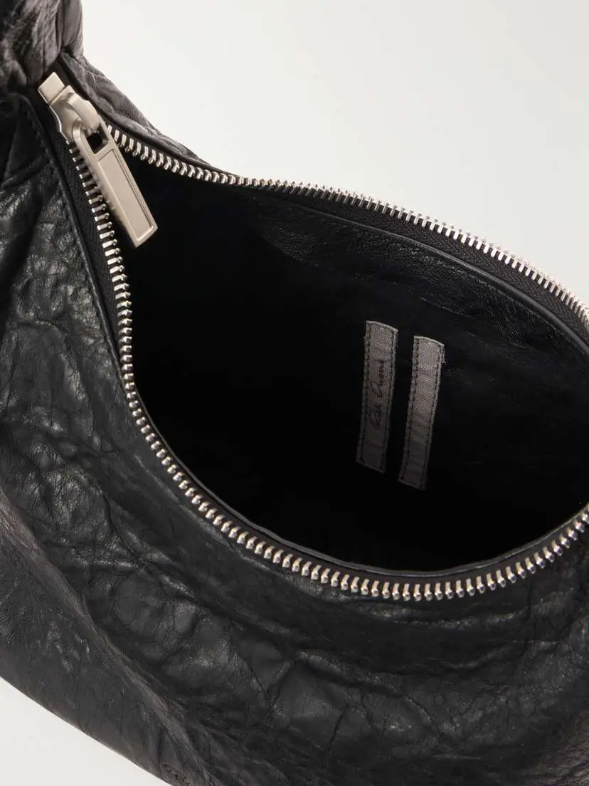 Rick Owens Disco Gemini Crinkled-leather Shoulder Bag | Thumbnail 6
