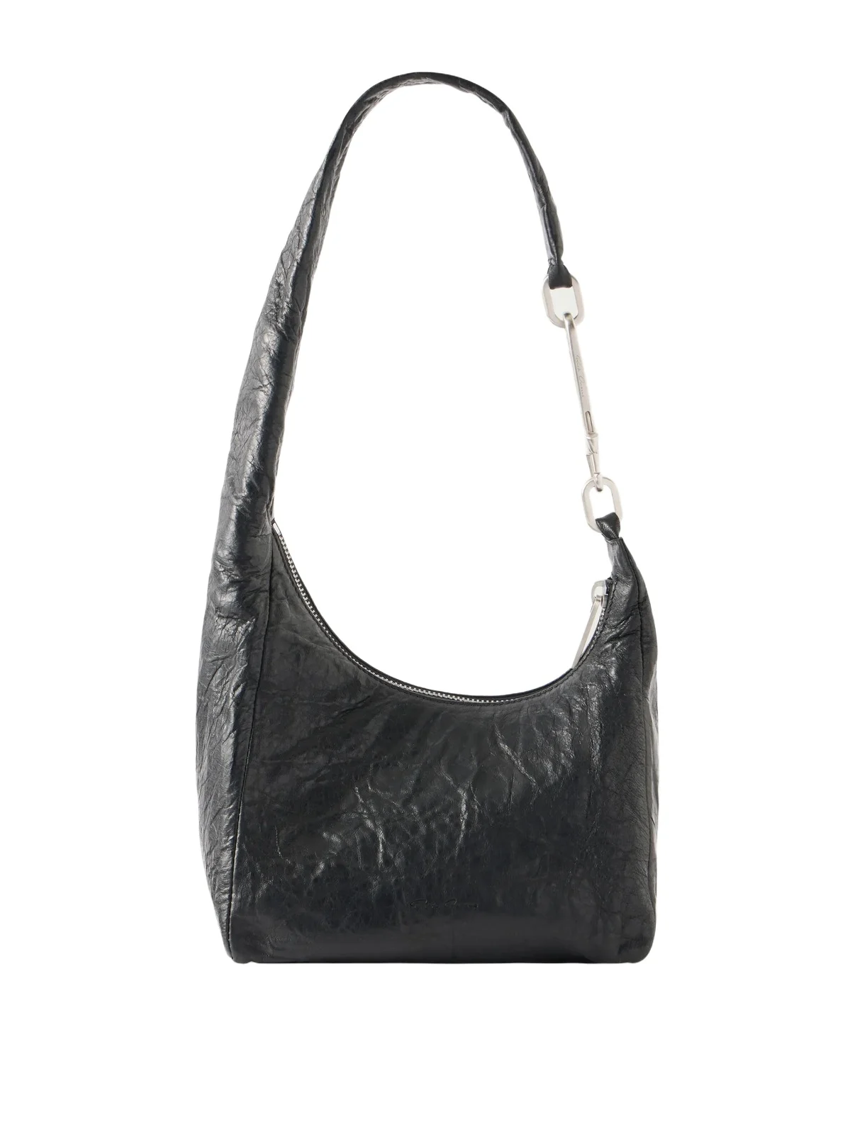 Rick Owens Disco Gemini Crinkled-leather Shoulder Bag