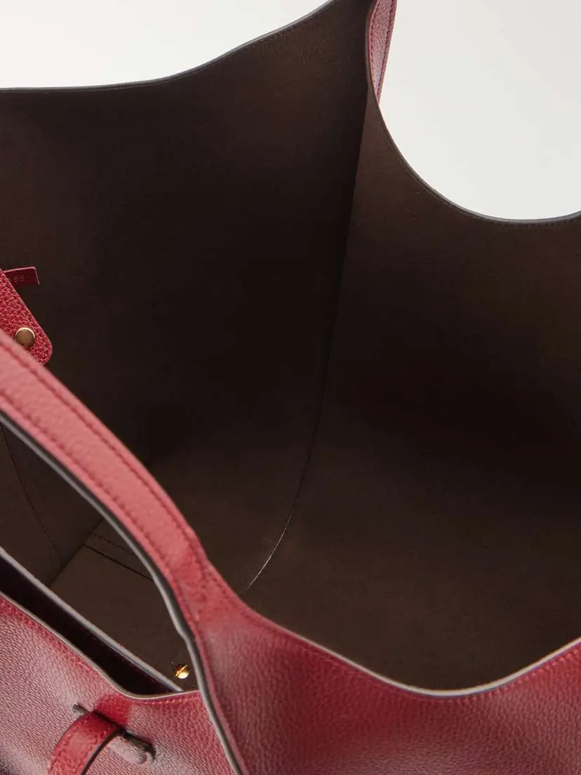 Tod's T Medium Textured-leather Shoulder Bag | Thumbnail 5 Tod's T Medium Textured-leather Shoulder Bag | Thumbnail 5