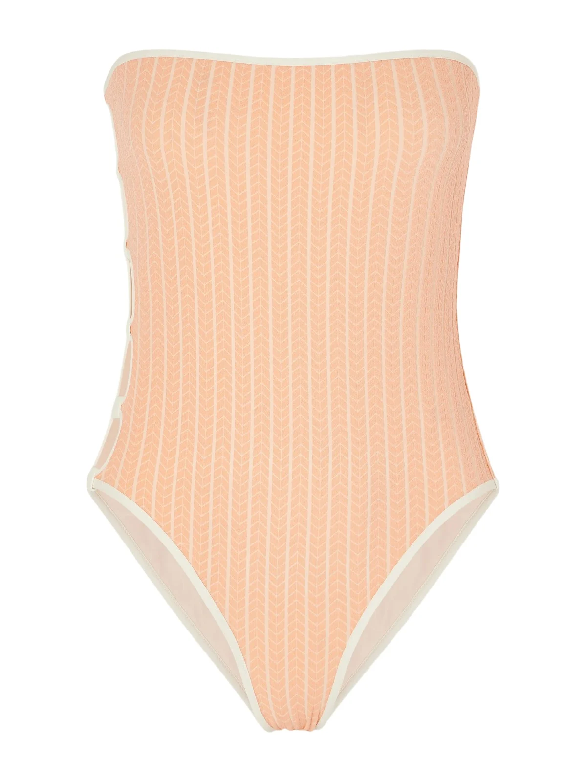 Golden Embellished Cut-out Jacquard Swimsuit Golden Embellished Cut-out Jacquard Swimsuit