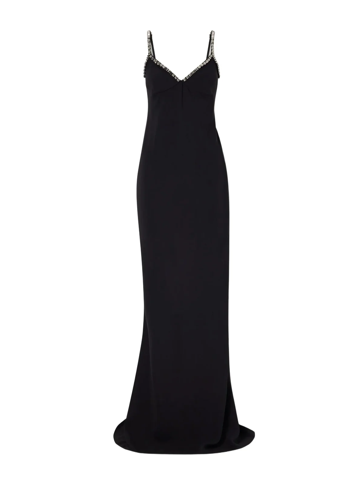 Embellished Crepe Gown Embellished Crepe Gown